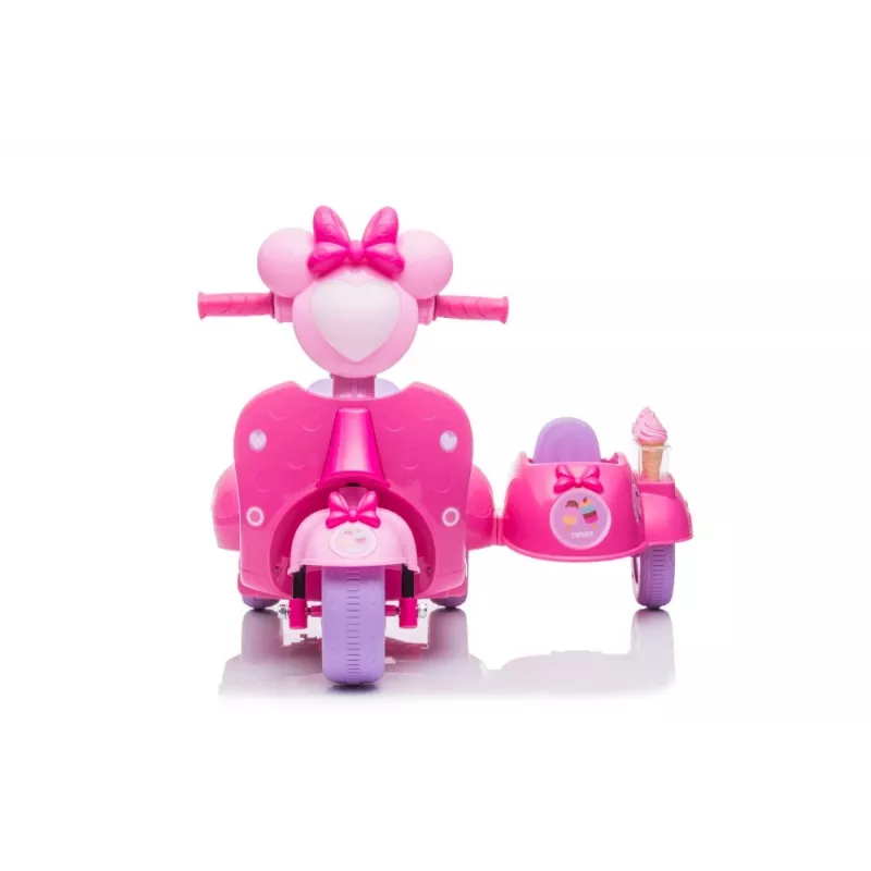 Triciclo scooter de gelados JT5258 rosa