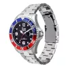 ICE MAN IC016547 44mm relógio analógico de quartzo com bracelete de silicone preta