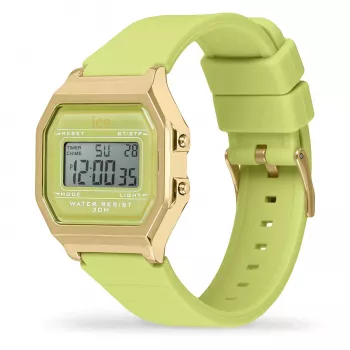 Relógio ICE unissexo 022059 32mm quartzo silicone branco