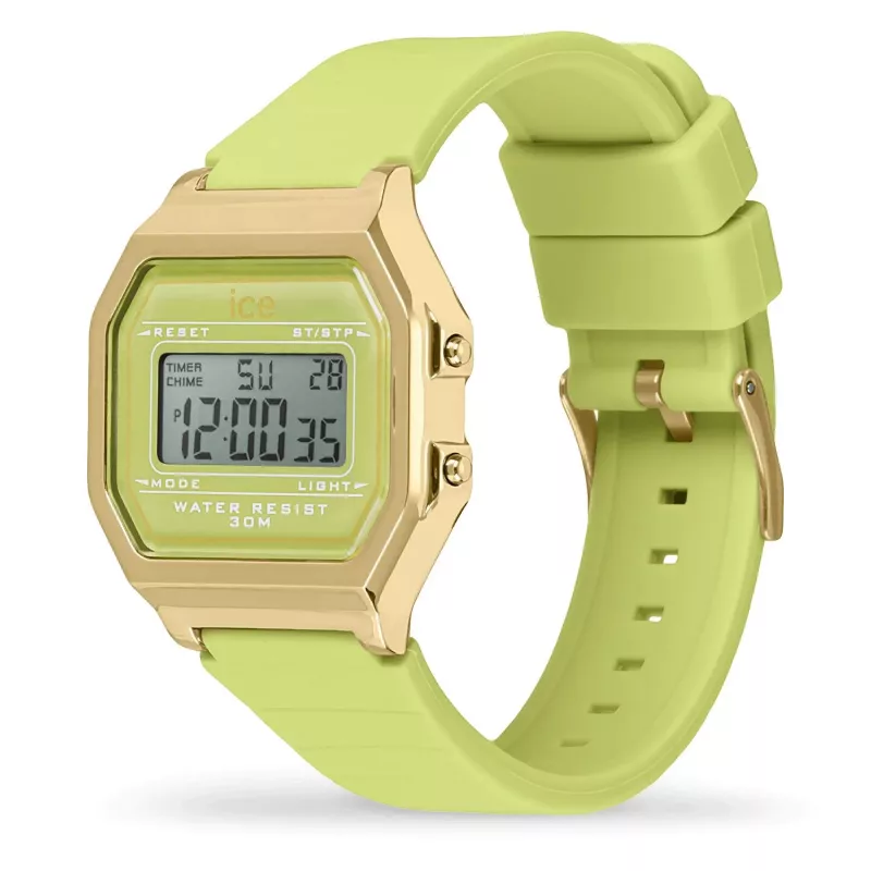 Relógio ICE unissexo 022059 32mm quartzo silicone branco