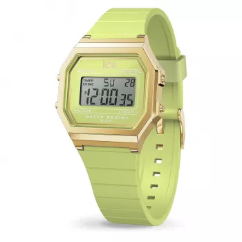 Relógio ICE unissexo 022059 32mm quartzo silicone branco