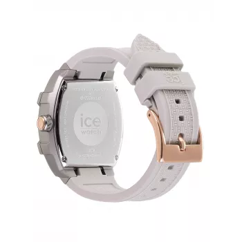 Relógio de mulher ICE 22862 (35mm) - Lotus pastel lilás/rosa silicone quartzo