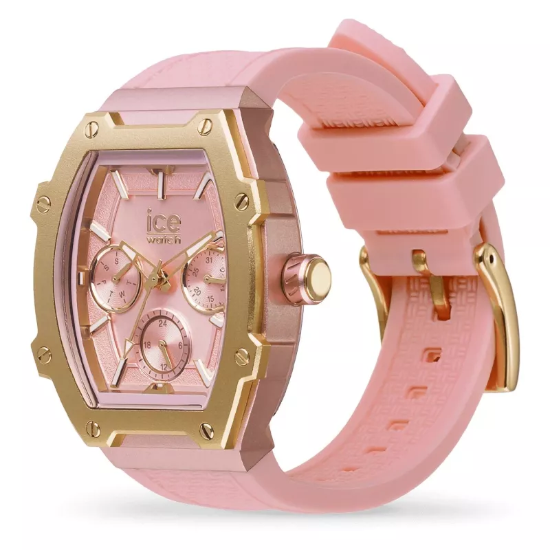 ICE relógio de senhora de quartzo 22863 (35mm) – mostrador nude, bracelete de silicone