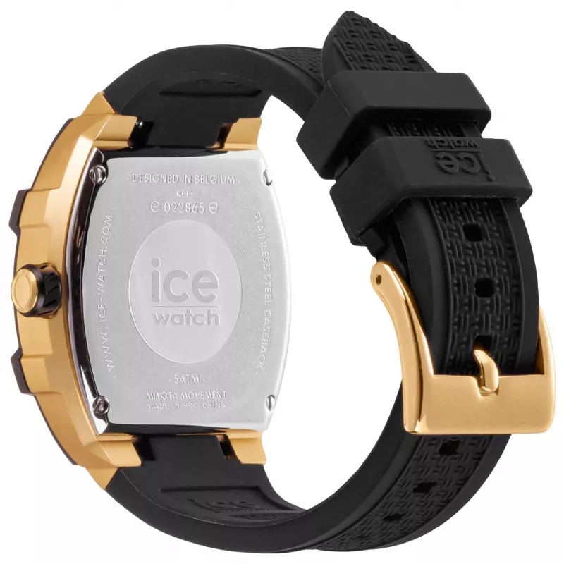 ICE relógio de senhora analógico de quartzo 22865 (35mm) – bracelete de silicone rosa, 10 ATM