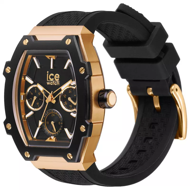 ICE relógio de senhora analógico de quartzo 22865 (35mm) – bracelete de silicone rosa, 10 ATM