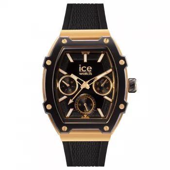 ICE relógio de senhora analógico de quartzo 22865 (35mm) – bracelete de silicone rosa, 10 ATM