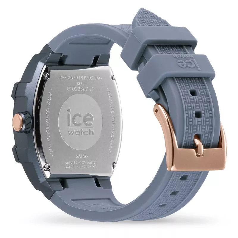 ICE Relógio de mulher 22867 (35 mm) - quartzo silicone rosa