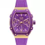 Relógio de mulher ICE 23289 (35mm) - silicone rosa - quartzo analógico - resistente à água 10 ATM