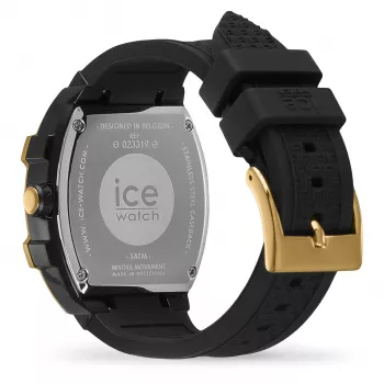 ICE relógio para senhora 23319 (36mm) – bracelete de silicone rosa, analógico de quartzo, resistente à água 10 ATM