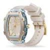 ICE relógio de mulher 23321 rosa 36mm quartzo analógico bracelete de silicone 10 ATM