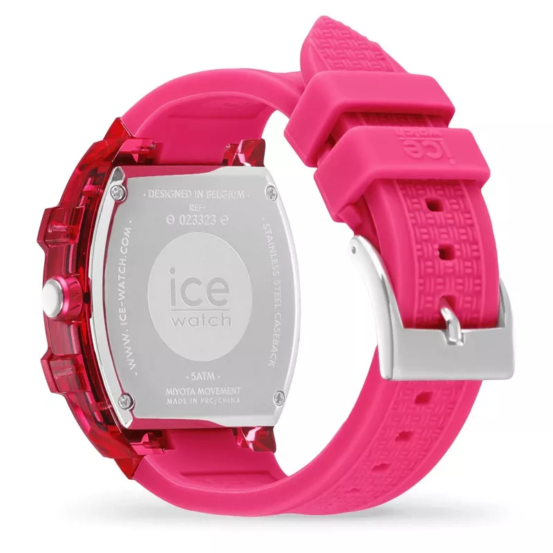 Relógio de mulher ICE 23323 36 mm rosa silicone quartzo