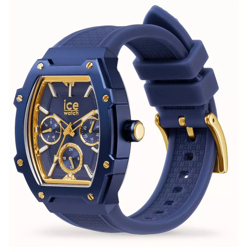 ICE relógio de senhora analógico de quartzo 23802 (45mm) – bracelete de silicone branca