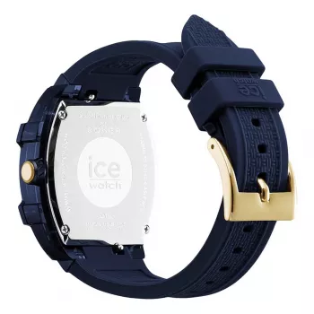 Relógio de mulher ICE 23995 45 mm rosa quartzo analógico Ice-Ramic bracelete de silicone 10 ATM