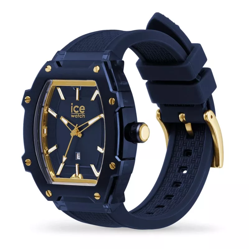 Relógio de mulher ICE 23995 45 mm rosa quartzo analógico Ice-Ramic bracelete de silicone 10 ATM