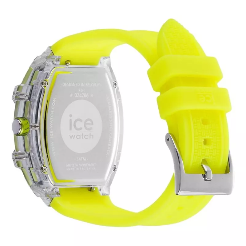 Relógio de mulher ICE 24286 (45mm) - quartzo analógico de silicone rosa