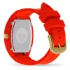 ICE relógio para senhora 24542 (45mm) – bracelete de silicone branca, movimento de quartzo