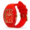 ICE relógio para senhora 24542 (45mm) – bracelete de silicone branca, movimento de quartzo
