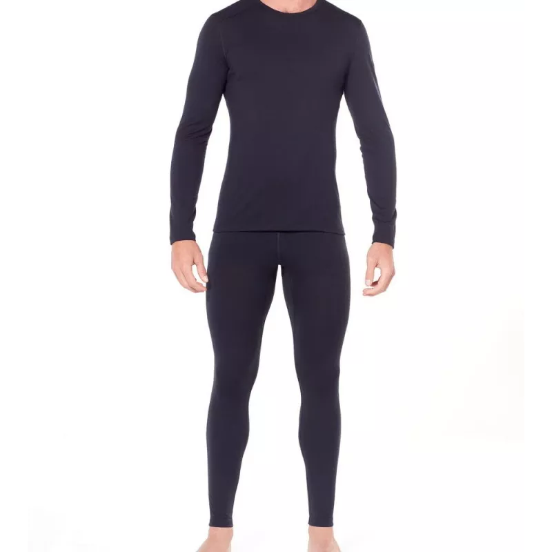 Icebreaker 200 Oasis L/S Crewe - Preto