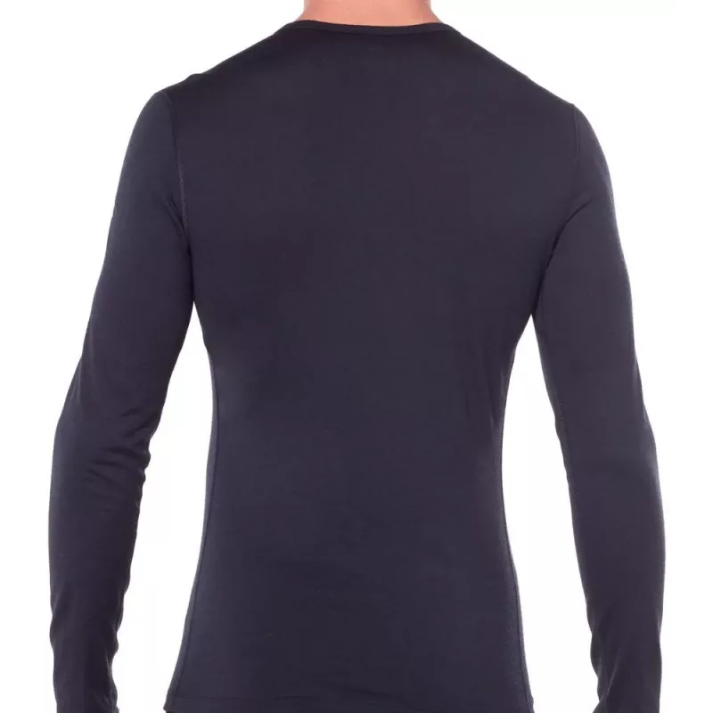 Icebreaker 200 Oasis L/S Crewe - Preto