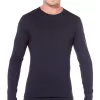 Icebreaker 200 Oasis L/S Crewe - Preto (XL)