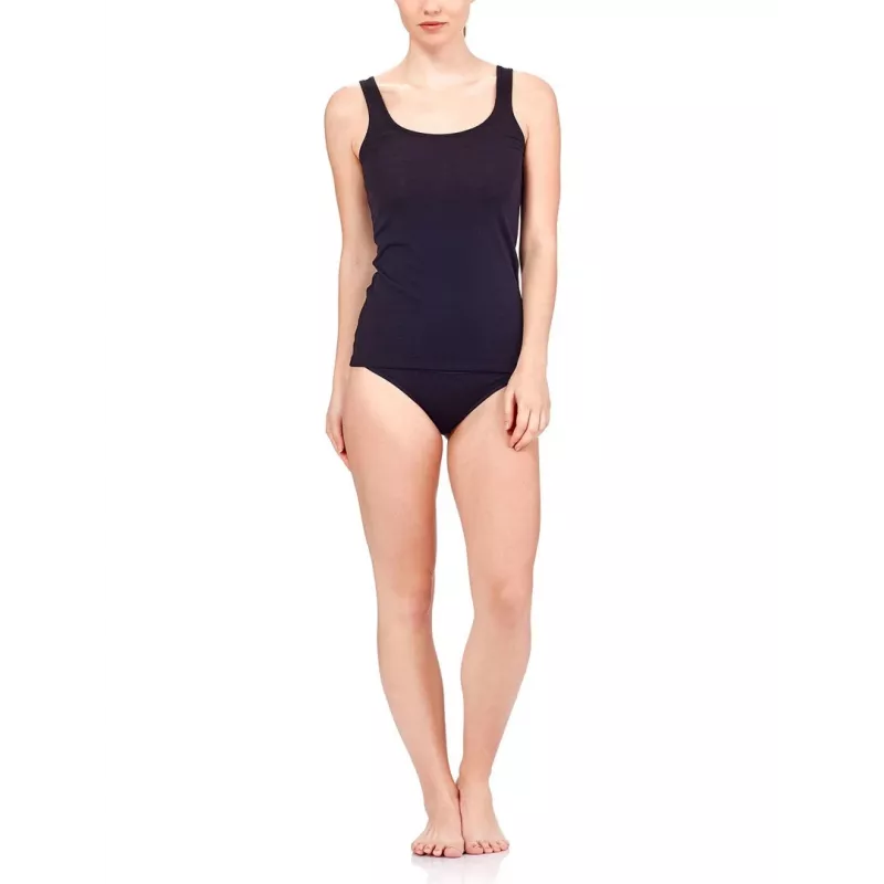 Top Icebreaker Siren para mulher - preto, tamanho M