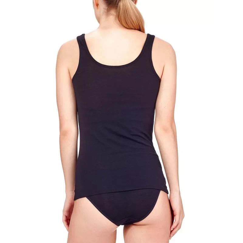 Top Icebreaker Siren para mulher - preto, tamanho M