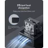 Docking station Icy Box Club Case 2925 4 baías – 2x M.2 NVMe e 2x 2.5/3.5 SATA HDD/SSD, USB 3.2 Gen 2 (10 Gbps)