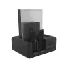 Docking station Icy Box Club Case 2925 4 baías – 2x M.2 NVMe e 2x 2.5/3.5 SATA HDD/SSD, USB 3.2 Gen 2 (10 Gbps)