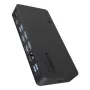 Docking station ICY BOX Heart Dock 2255 11 em 1, DisplayLink DL-6950, 2x HDMI/DP 4K@60Hz, Power Delivery 96W, LAN Gigabit, USB-C/A 10Gbps