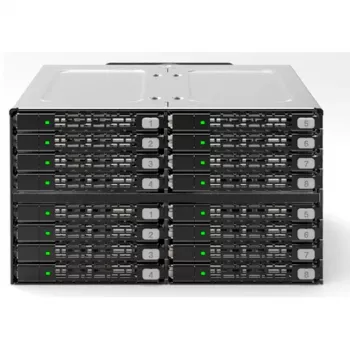 ICY DOCK ToughArmor MB516SP-B Módulo Backplane 16-Bay 2,5 polegadas SAS/SATA SSD/HDD para 2x Baías 5,25 polegadas
