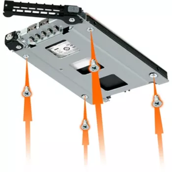 ICY DOCK ToughArmor MB998TK-B Bandeja extra com fechadura para série ToughArmor MB516/MB606/MB924/MB998