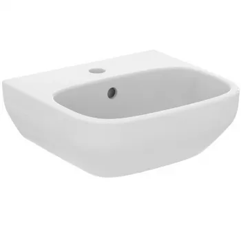 Ideal Standard i.life B lavatório suspenso 40cm branco brilhante 1 orifício para torneira