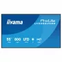 IIYAMA 55 polegadas LH5566UHSB-B1 ecrã profissional de sinalização digital 4K UHD com 500 cd/m² de brilho, funcionamento 24/7, HDMI, USB-C, DP, VGA, Android OS