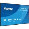 Ecrã de sinalização digital IIYAMA LH5066UHSB-B1AG 50 polegadas 4K UHD IPS com Android, 2x HDMI, USB-C, 500 cd/m²