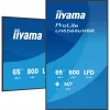 IIYAMA LH6566UHSB-B1AG 65 polegadas 4K UHD ecrã de sinalização digital com Android 11, 500 cd/m², 2x HDMI, USB-C, DP, WiFi, funcionamento 18/7