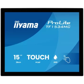 Monitor tátil IIYAMA ProLite TF1534MC-B8X 15 polegadas XGA TN, HDMI, DP, VGA, USB