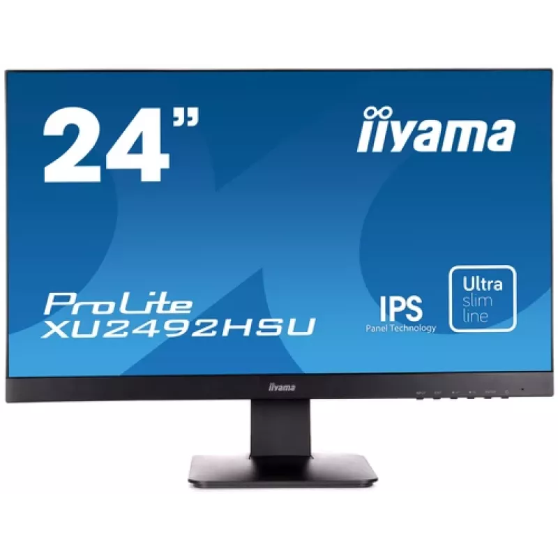 Monitor IIYAMA ProLite XU2492HSU-B1 23,8 polegadas IPS Full HD 75Hz - preto