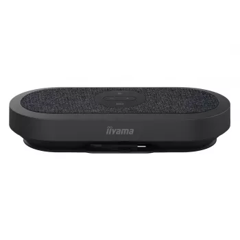 IIYAMA WP-MEET03M transmissor de apresentação sem fios com matriz de 8 microfones, 4K UHD, USB-C, preto