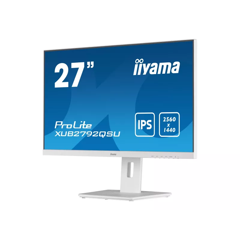 IIYAMA XUB2792QSU-W5 Monitor Empresarial 27 polegadas WQHD IPS LED - Branco