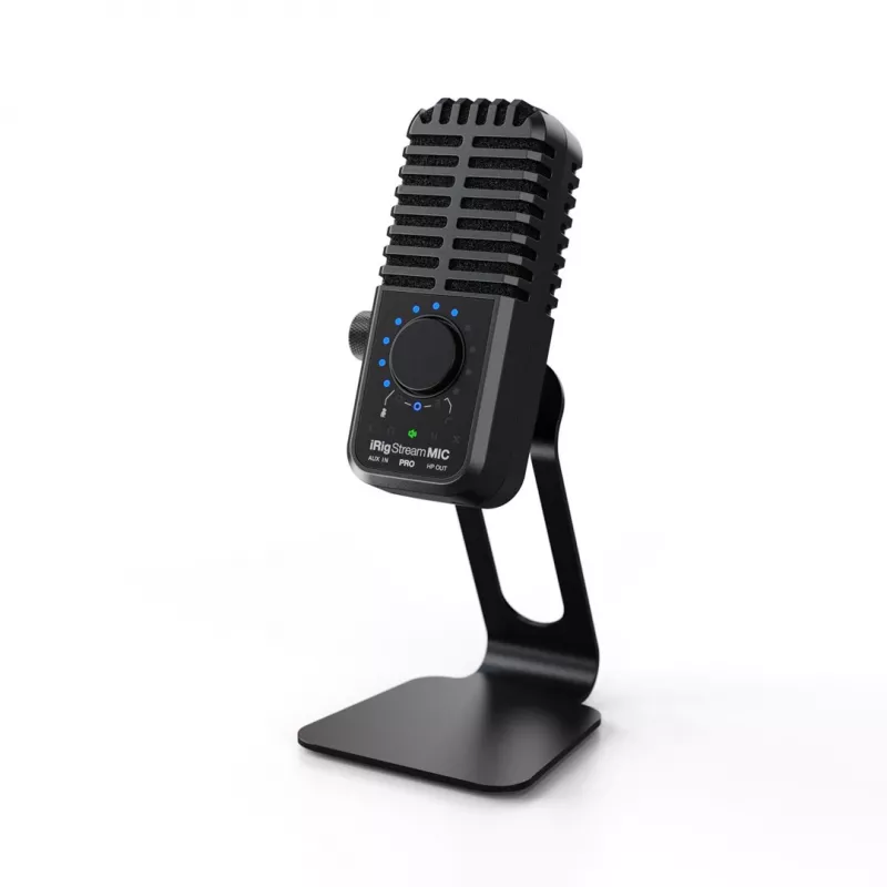 IK Multimedia iRig Stream Mic Pro - Microfone Condensador