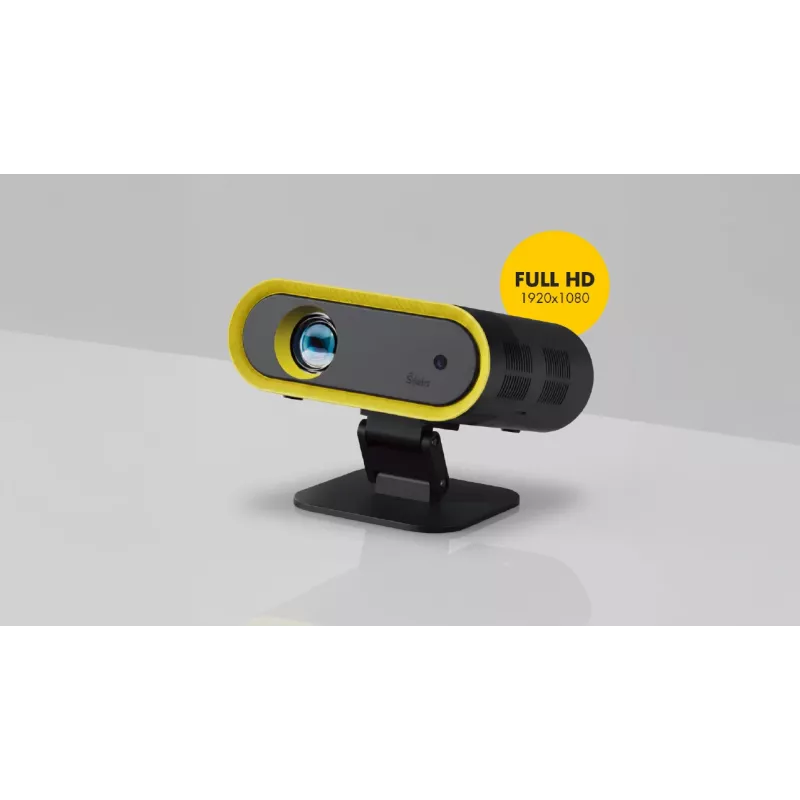 Projetor LCD ŠILELIS PB-1 HD 1280x720, 200 lúmenes ANSI, LED, HDMI, USB, altifalante 3W