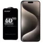 iLike Protetor de Ecrã Vidro Temperado 6D Full Face Glue 9H para Apple iPhone 15 Plus com Moldura Preta