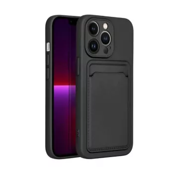 Capa iLike Apple Card Cover para iPhone 14 Pro 6,1 polegadas preta