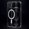 Capa iLike para Apple iPhone 16 Pro Clear Mag compatível com MagSafe transparente