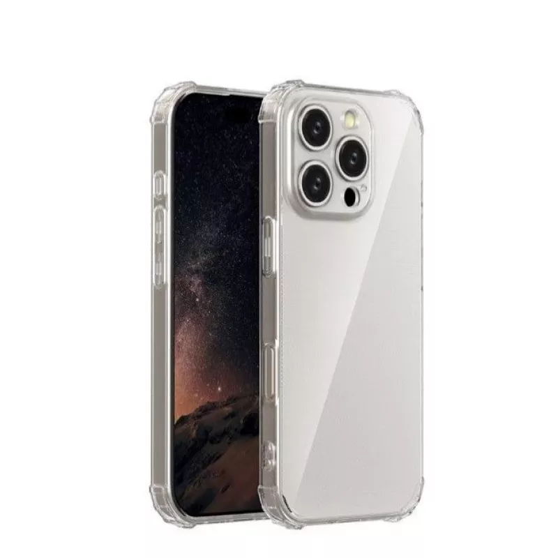 iLike Capa Anti-Schock 1,5 mm para Apple iPhone 12 / 12 Pro 6,1 polegadas transparente