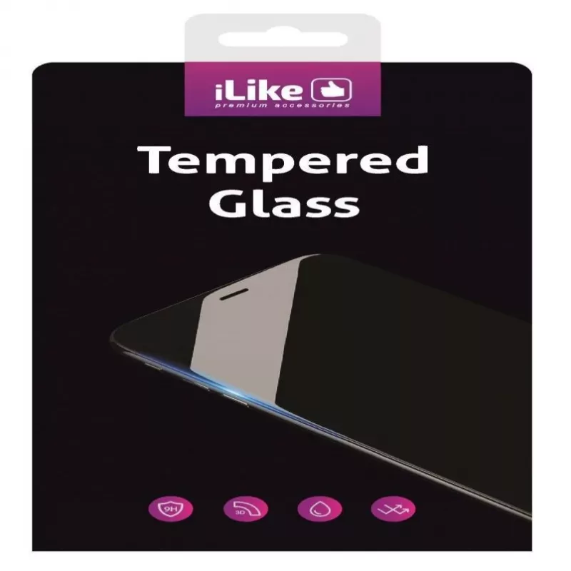 iLike Protetor de ecrã de vidro temperado para Apple iPhone 12 Pro Max