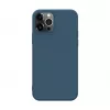 iLike Capa de silicone nano para Apple iPhone 12 Pro Max azul-meia-noite