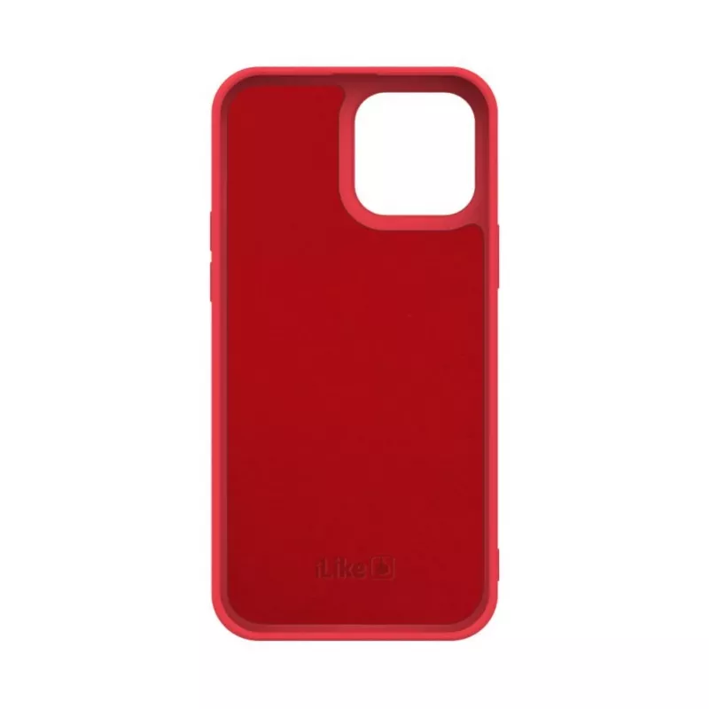 Capa de Silicone Nano iLike para Apple iPhone 13 Pro Vermelha