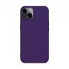 iLike Capa de silicone nano para Apple iPhone 14 roxa-escura