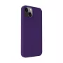 iLike Capa de silicone nano para Apple iPhone 14 roxa-escura